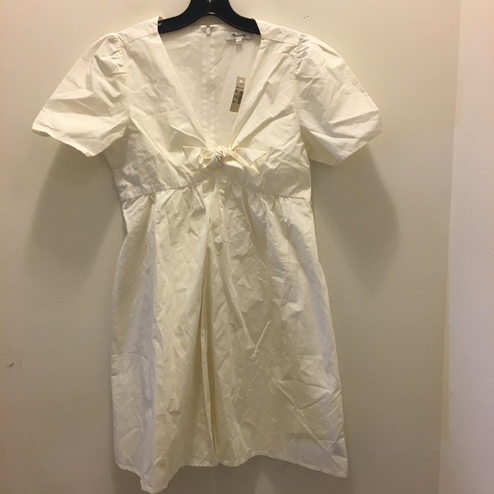 Madewell Tie Front Mini Dress